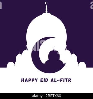 This illustration was made with the aim of welcoming Eid. This illustration can be used by companies or various other creative businesses for commerci Stock Vector