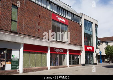 The Tk Maxx shop in High Wycombe in Buckinghamshire, UK Stock Photo