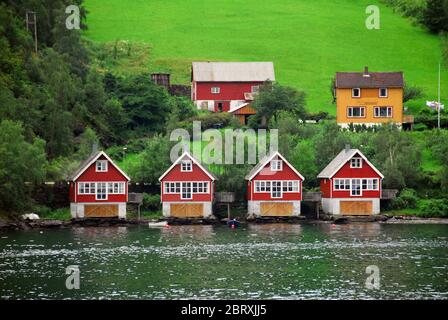 Norway, Sognefjord (or Sognefjorden) fjord 03 Stock Photo