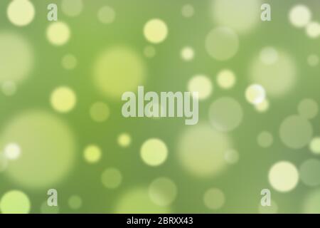 Abstract bokeh green, white and yellow soft light gradient. Concept ecology with graphic design poster banner Stock Photo