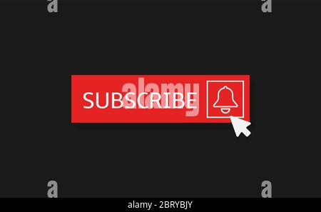 Subscribe vector banner Stock Vector