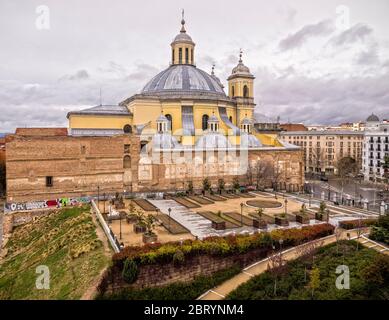 Real Basílica de San Francisco el Grande. Madrid. España Stock Photo