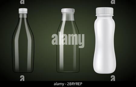 Plastic water bottles, realistic 3D mockup model set. Vector isolated  transparent liquid containers, sport drink, juice or mineral drinking water  bott Stock Vector Image & Art - Alamy