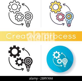Implementation icon Stock Vector