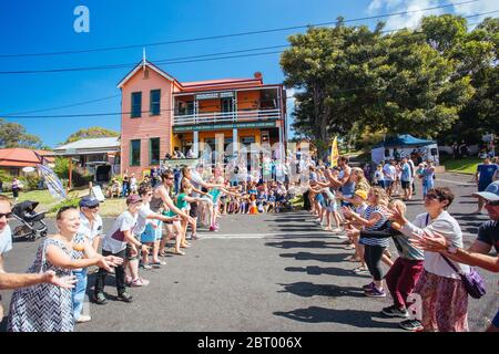 Tilba Easter Festival in Australia Stock Photo