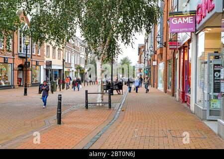 Scotch Street in the town centre of Carlisle, Cumbria, England, UK Stock Photo