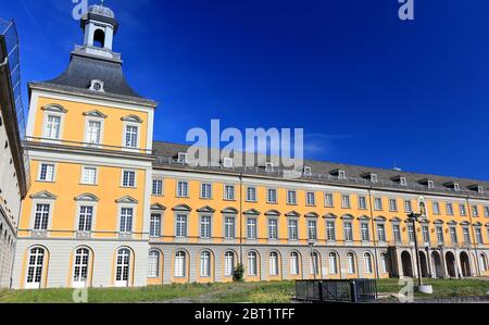 Electoral Palace in Bonn, Germany. Since 1818, it has been the University of Bonn's main building. Stock Photo