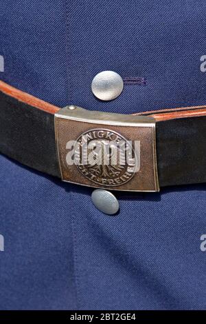 Belt of the German Air Force, Uniform Stock Photo - Alamy