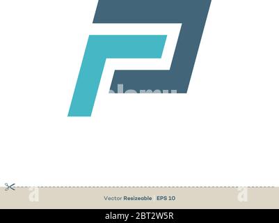Letter P Icon Vector Logo Template Illustration Design. Vector EPS 10. Stock Vector