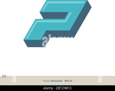 Letter P Icon Vector Logo Template Illustration Design. Vector EPS 10. Stock Vector