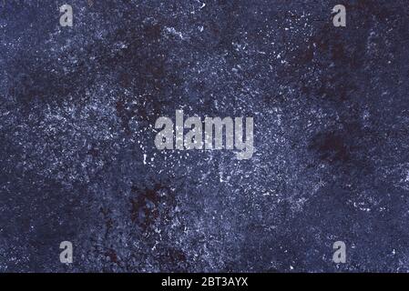 Dark blue concrete textured background Stock Photo