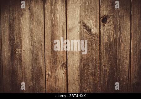 the brown old wood texture with knot Stock Photo
