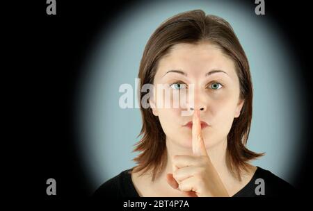 woman, mouth, ghost, scary, secret, pale, bright, pure white, snow white, Stock Photo