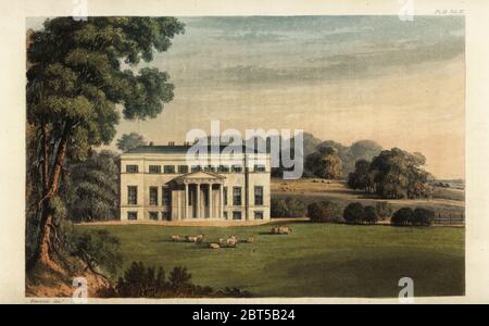 Stratton Park, Winchester, the seat of the banker and slave owner Sir ...