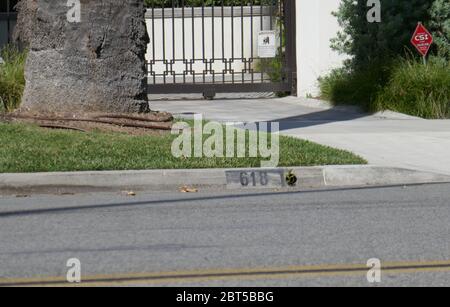 Beverly Hills, California, USA 22nd May 2020 A general view of atmosphere of Ray Bolger's former home at 618 N. Beverly Drive on May 22, 2020 in Beverly Hills, California, USA. Photo by Barry King/Alamy Stock Photo Stock Photo