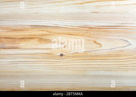 Close-up bright wood texture with long horizontal fibers , high resolution picture of blank space. Stock Photo