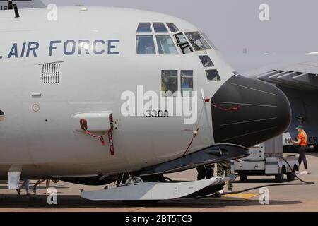 LC-130 Hercules 'Skibird' Stock Photo
