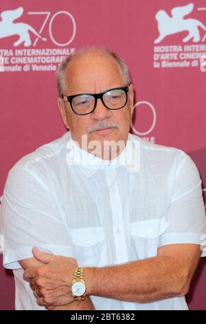 VENICE, ITALY - AUGUST 30: Paul Schrader attends 'The Canyons' Photocall during The 70th Venice Film Festival on August 30, 2013 in Venice, Italy Stock Photo