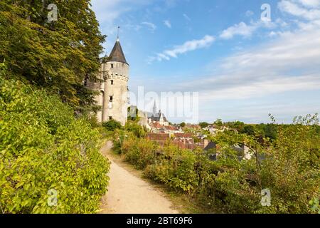 Chateau de Montresor, INdre et Loire, France Stock Photo