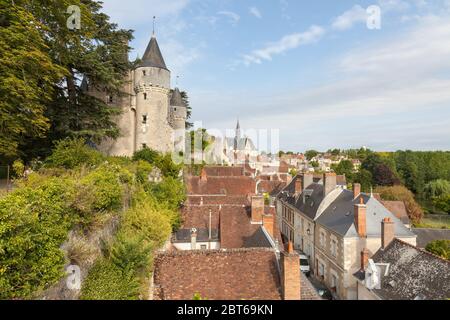 Chateau de Montresor, INdre et Loire, France Stock Photo