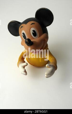 mickey mouse rubber toy