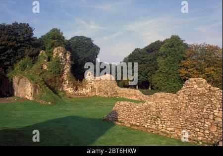 Bruce's Castle Lochmaben, Dumfriesshire Stock Photo