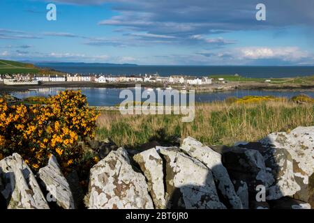 isle of whithorn, Galloway Machars of Wigtownshire Stock Photo