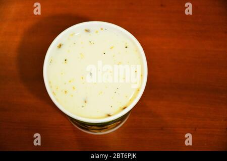 Butter milk Indian Energy Drink Stock Photo