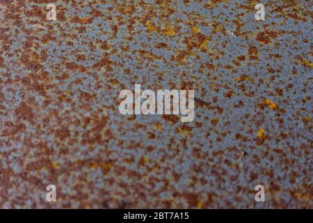 oxide texture on iron surface Stock Photo