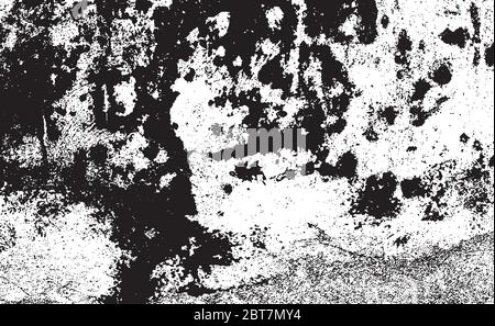 Grunge black and white vector background. Background With Grunge Effect Stock Vector