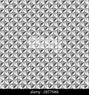 Abstract 3d geometric background with four pointed star. 3d vector wall pattern. Stock Vector