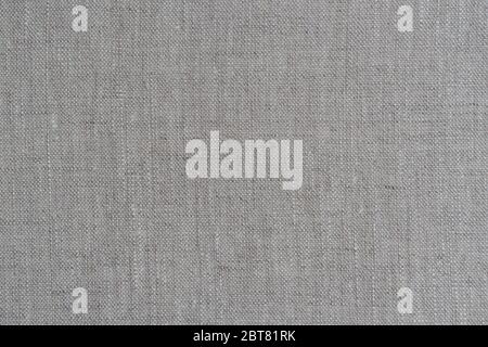 Natural linen texture background with delicate grid , light beige canvas texture background Stock Photo