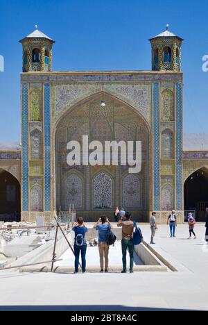 masjed e vakil, (vakil mosque), Shiraz, Iran Stock Photo