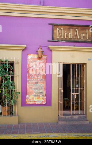 Nid Art Gallery, Old Town District, Mazatlan, Sinaloa State, Mexico Stock Photo