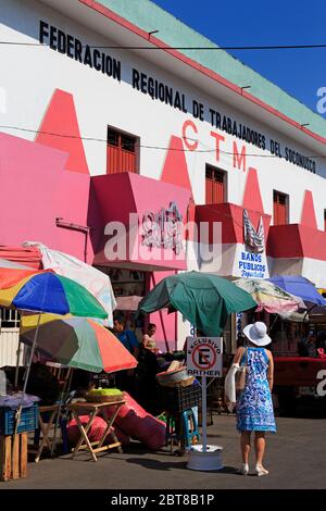 San Sabastian Market,Tapachula City, State of Chiapas, Mexico Stock Photo