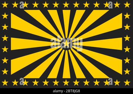 Circus striped background with stars. Background for circus poster, shos, carnival Stock Vector