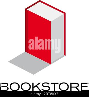 vector sign bookstore Stock Vector