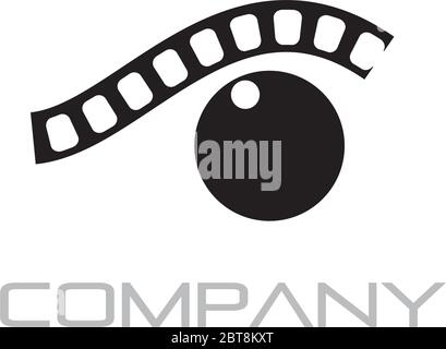 Vector sign photographer eye Stock Vector