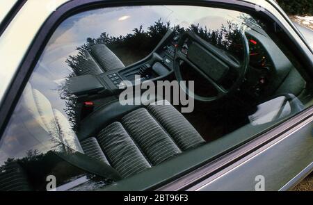 Interior of a 1982 Porsche 928S Stock Photo