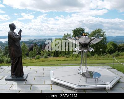 Eternal Peace Flame, Oslo, Norway Stock Photo