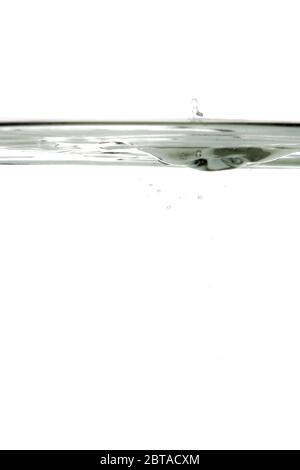 a fantastic photograph of a water droplet splash Stock Photo