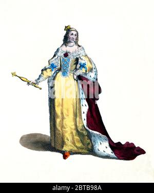 Anne of Austria (wife of Louis XIII and mother of Louis XIV) and