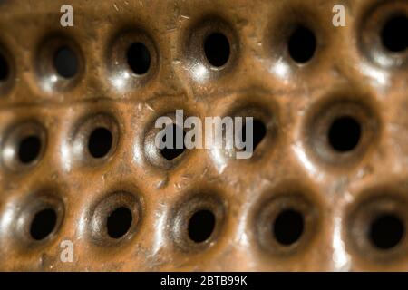 Detail of a historic washing machine. Stock Photo