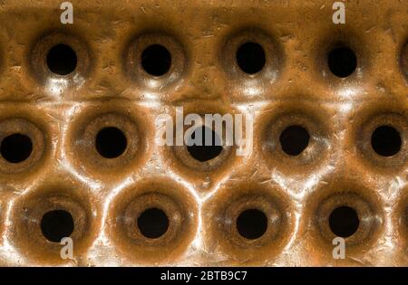 Detail of a historic washing machine. Stock Photo