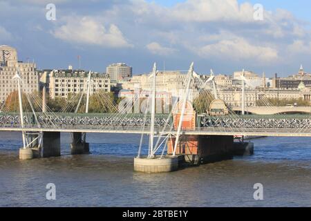 London Eye in London, England, United Kingdom Stock Photo