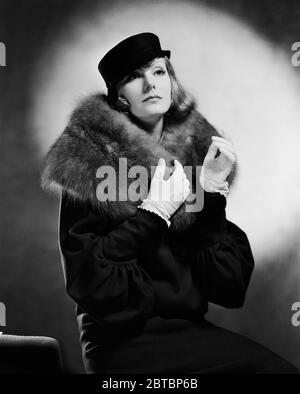 Swedish-born actress Greta Garbo (Retrospective), (born on September 18, 1905, died on April 15 ,1990 at aged 84) in costume for 'Grand Hotel' directed by Edmund Goulding (1932) MGM. Photo by Clarence Sinclair Bull / File Reference # 34000-064THA Stock Photo