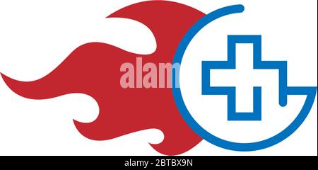 G plus  connection logo icon illustration Stock Vector