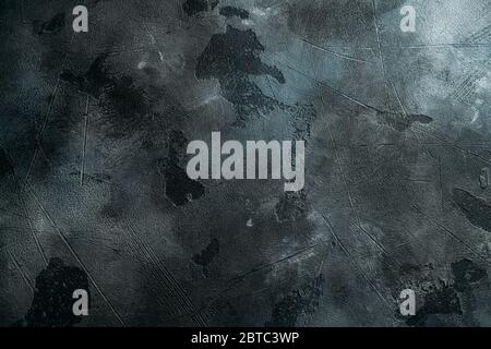 Concrete or cement texture, vintage grunge loft wall with scratches background for design. Stock Photo