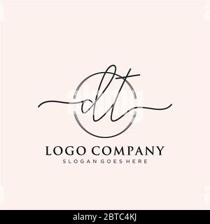 Initial VL handwriting logo with circle template vector logo of initial  wedding, fashion, floral and botanical with creative template. 13107979  Vector Art at Vecteezy