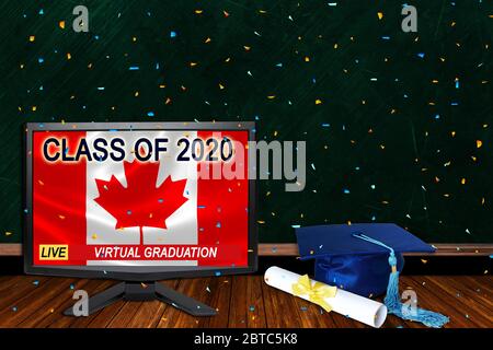 Class of 2020 virtual graduation ceremonies for high school or college ...